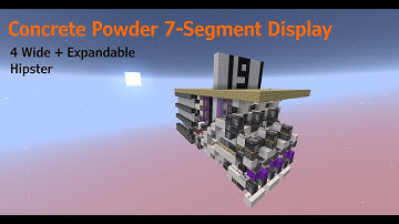Concrete Powder 7-Segment Display Counter (4 Wide/Expandable/Hipster)