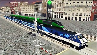 City Train Driver Simulator 2019: Free Train Games - Train Racing Mode Level 4 screenshot 1