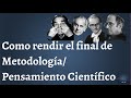 Kuhn, Popper, Lakatos y Feyerabend, Resumen Total