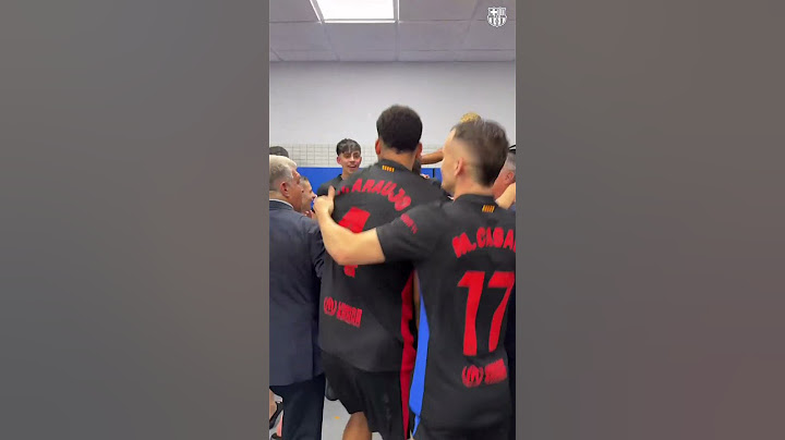 La IMAGEN de LAPORTA DESATADO en el vestuario del BARÇA con los jugadores tras el TÍTULO de LALIGA
