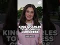 King Charles to address Congress on Tuesday