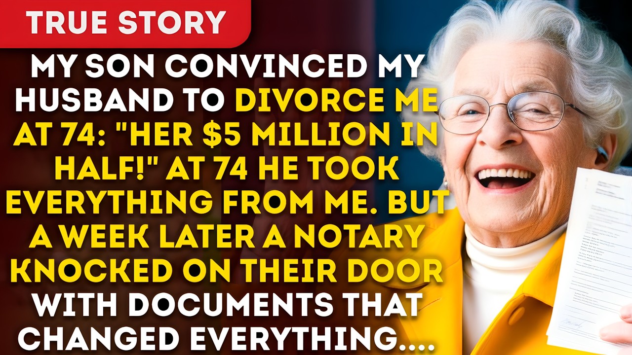 My Son Convinced My Husband To Divorce Me At 74: 