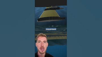 A device that can float on water and generate power for 60.000 homes