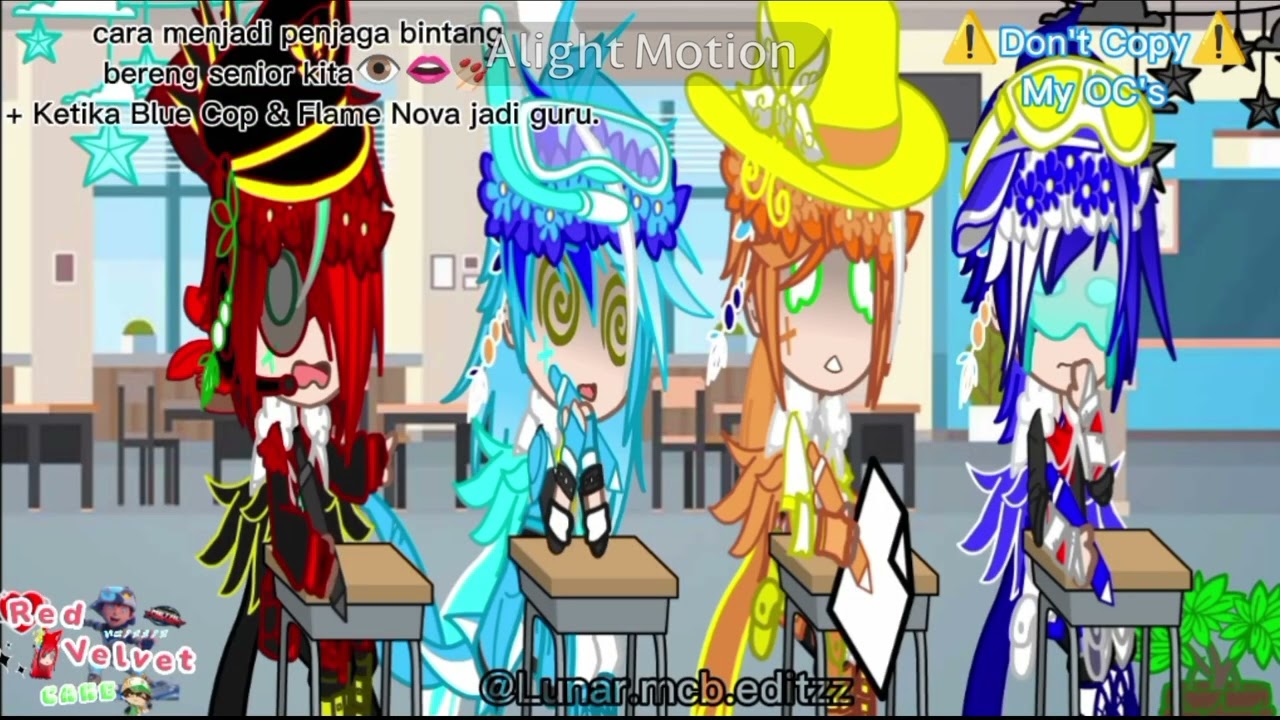 POV.Ketika Blue Cop & Flame Nova jadi Guru