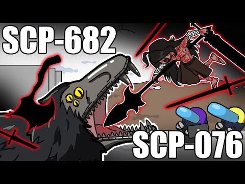 SCP-682 VS SCP-076 - The Warrior and the Dragon 