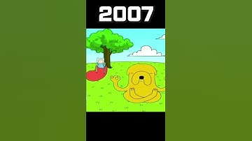 Evolution of Adventure Time (Finn and Jake)