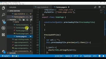 Preview any file in ionic 4 app