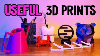 Top 12 SMART USEFUL Things to 3D Print