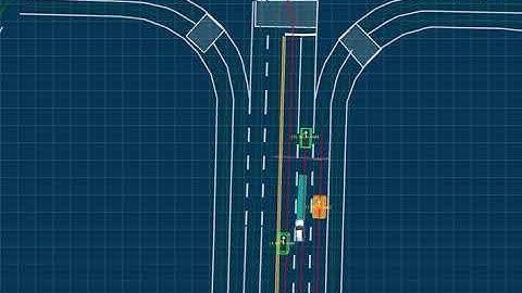 HSL-RRT* planner makes a double lane change with moving obstacle