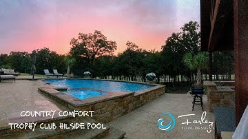 Country Comfort - Hillside Trophy Club Pool by Mike Farley
