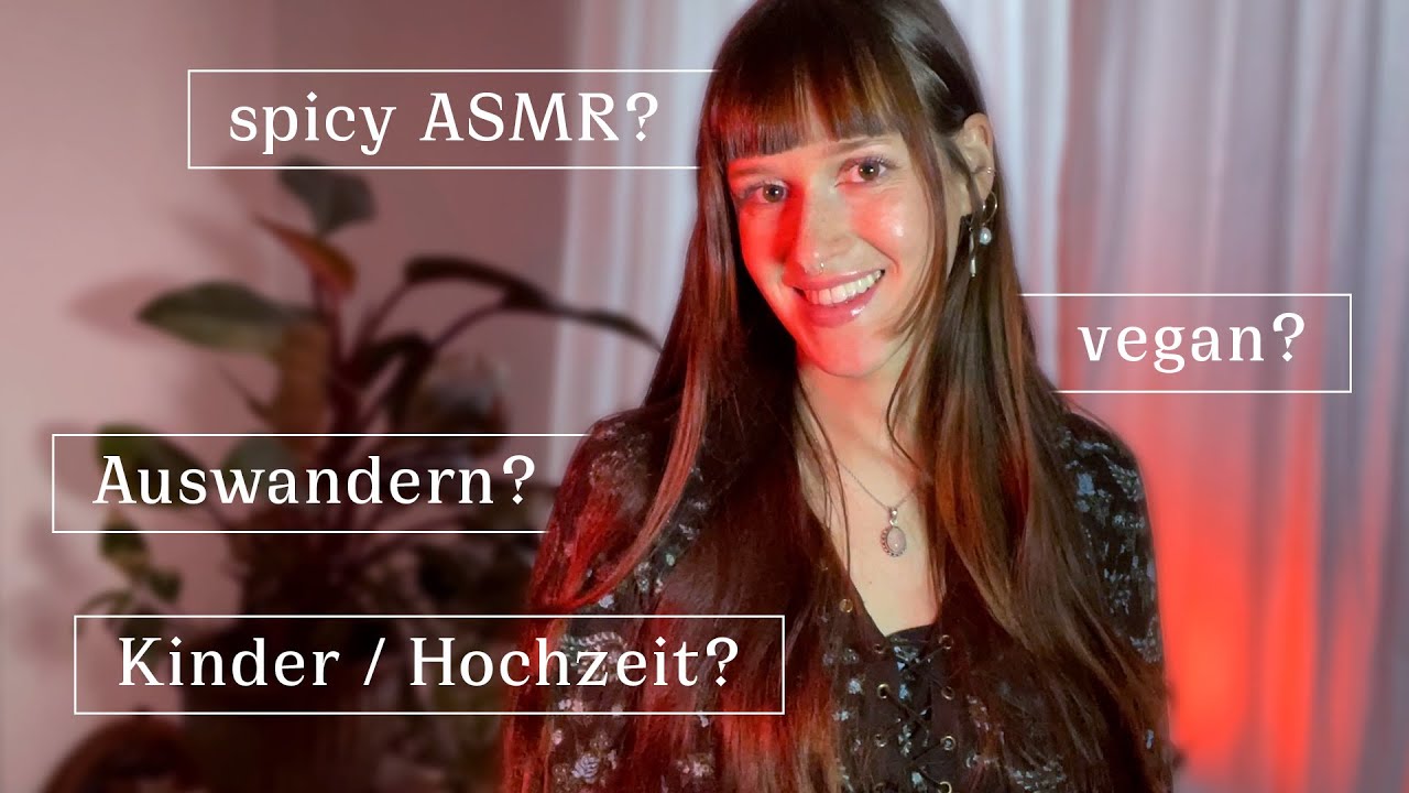 ASMR Q&A 🩷 Dinge, über die ich sonst nicht spreche