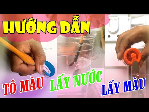 Hướng Dẫn Lấy Màu Và Pha Màu Đúng | ThienNuBangNhi