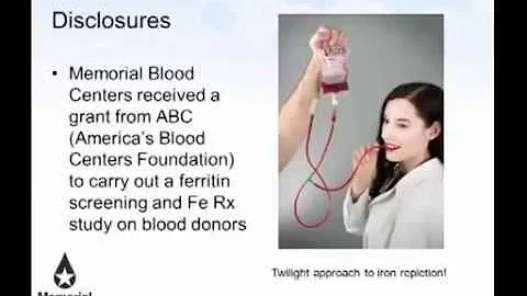 LMP: Donor Hemoglobin & Iron Depletion - Jed B. Go...