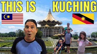 First Time In Kuching Sarawak On Borneo 🇲🇾 Swiss Family Travels The World