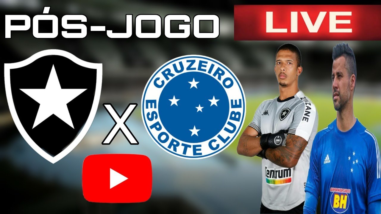 BOTAFOGO 3 X 3 CRUZEIRO - CAMPEONATO BRASILEIRO 2021 - PÓS-JOGO AO VIVO ...