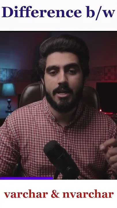 Difference between varchar and nvarchar #database #aspdotnetcore # ...