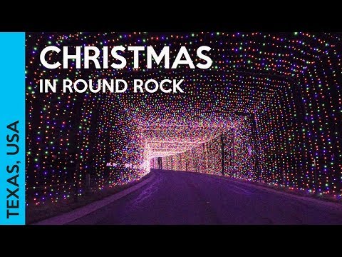 Wideo: Texas Holiday Light wyświetla się w grudniu