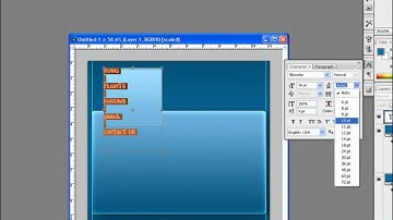 Complete Cool Web Template Creation Design Photoshop Tutorials Part 2