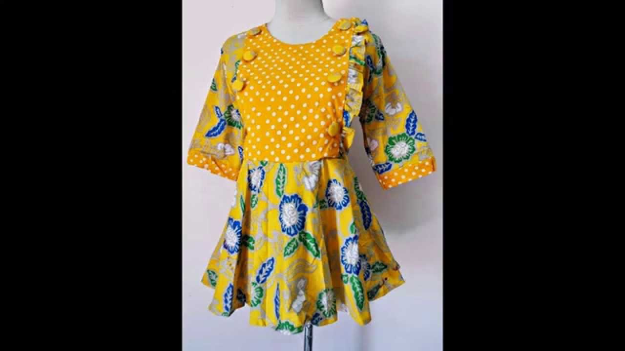  BAJU BATIK WANITA YouTube