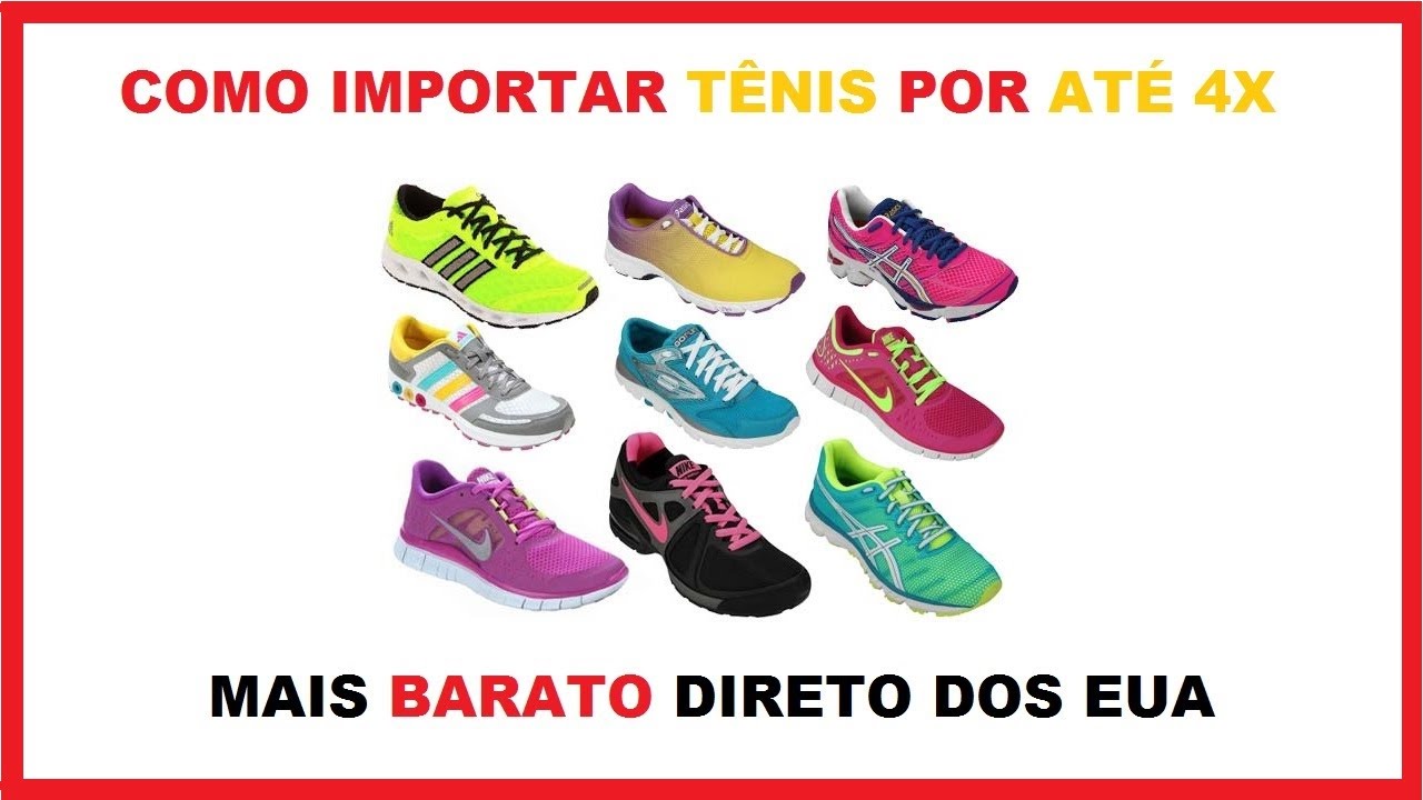 tênis de marca original