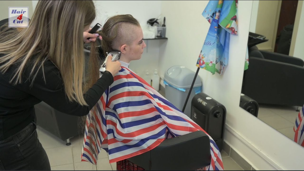 2025-32 Valerie preview - long hair buzzed to mohawk - punk's not dead