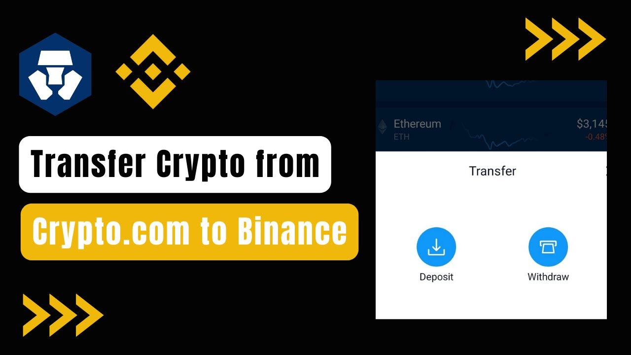 How To Transfer From Crypto.com To Binance !