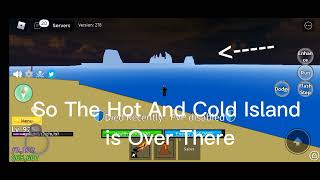 BLOX FRUIT UPDATE 10 NEW MAP HOT AND COLD ISLAND NEW BOSS SMOKE ADMIRAL 