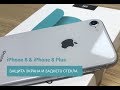 iPhone 8 Защитная Броня на экран и заднее стекло (защитная пленка на Айфон 8 или защитное стекло)