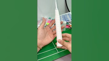 Thay quấn cán vợt cầu lông #badminton #caulong #pothichdanhcau