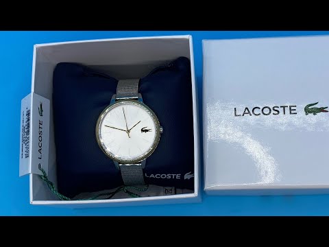 Lacoste Ladies Watch REVIEW + HOW TO ADJUST & RESIZE MESH WATCH BAND