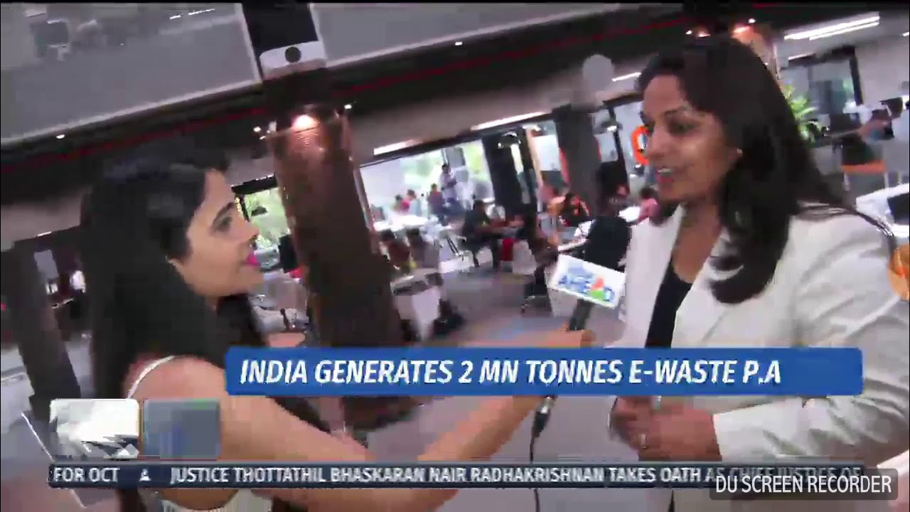 Interview_E-Waste Exchange, India Ahead News Channel 2018