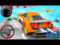 GT Car Stunt Ramp Racing Simulator - Impossible Sport Car Driving 2023 - Android GamePlay