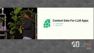 Manu Joseph - Real-Time Context Engineering for LLMs | PyData Amsterdam 2025