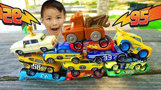 Looking For Disney Pixar Cars On The Rocky Road Lightning McQueen, Tow Mater, Dinoco Cars 2