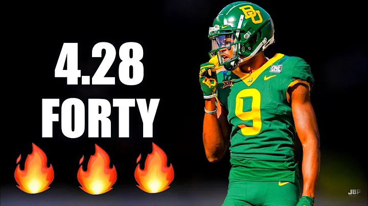 4.28 SPEED  || Baylor WR Tyquan Thornton 2021 High...