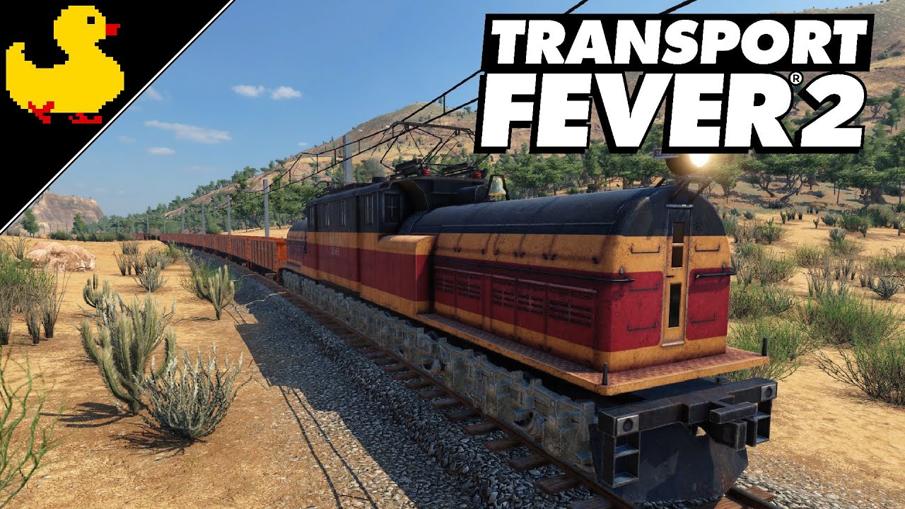 Vlak v r.1920 má 4500hp - Transport Fever 2 CZ 
