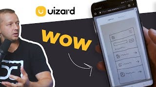 Uizard - A VERY Cool Tool for Rapid Prototyping Hand Drawn Sketches screenshot 4