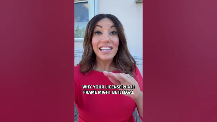 Why your license plate frame may now be illegal in Florida