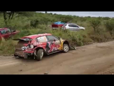 Esapekka Lappi crash Rally Argentina 2019