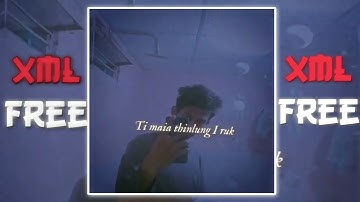 FIRST LOVE TYPICAL Mizo hla ✅️♻️|Lyrics-Aligh motion editz🌈🔰👇