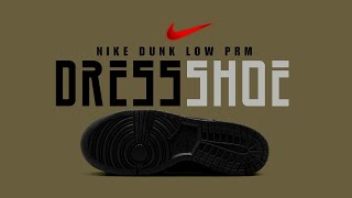 Nike Turns the Dunk Into a Dress Shoe?! Dunk Low Triple Black Review & Details