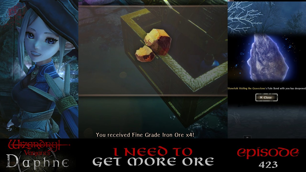 Stonefolk Bondmate Quest and Farming Den of Water — Wizardry 