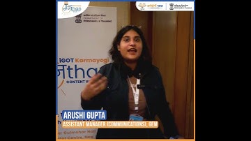 Arushi Gupta | Assistant Manager for Communications at Government e-Marketplace (GeM)