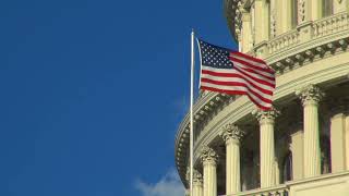 American Flag Waving on U.S. Capitol Building | Patriotic Scene in Washington D.C. screenshot 5