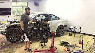BMW M3 E46 Turbo Build Episode 2: Engine/Trans Removal Building An E46 Bmw M3 Ep 2