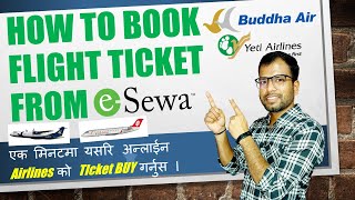 Online buy airlines ticket in eSewa Nepal | कसरी eSewa बाट Tickets अन्लाईन Buy गर्ने ?