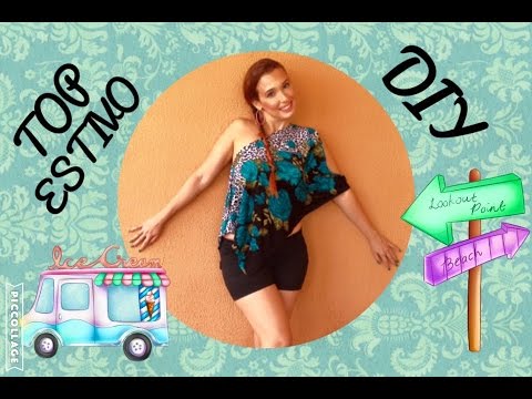 Come fare un TOP ESTIVO ASIMMETRICO in modo facile e veloce -TUTORIAL by Diana Toto