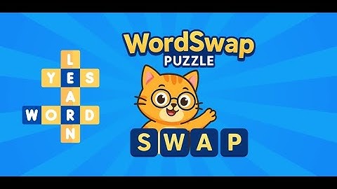 WordSwap Puzzle – Addictive Word Game for All Ages! (Official Gameplay Trailer)