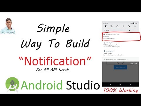 Simple  Notification In Android Studio - Knowledge King