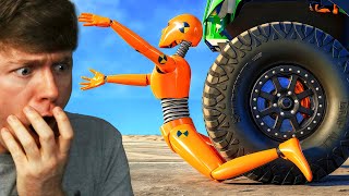 Reacting To Worst Luck Car Crashes Beamng Drive